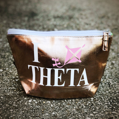 Metallic Pouch - Kappa Alpha Theta