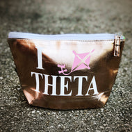 Metallic Pouch - Kappa Alpha Theta