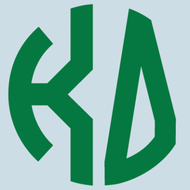 Color Monogram Decal - Kappa Delta
