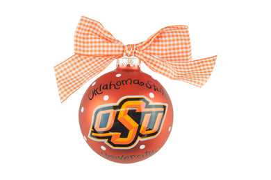 Coton Colors Dot Ornament - Oklahoma State