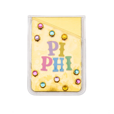 Bling Phone Wallet- Pi Beta Phi