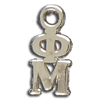 Small Vertical Letter Drop - Phi Mu