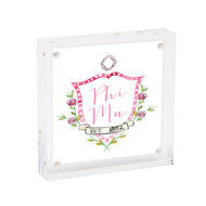 Mini Framed Motif Print- Phi Mu