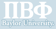 Pi Beta Phi / Baylor University - Car Decal