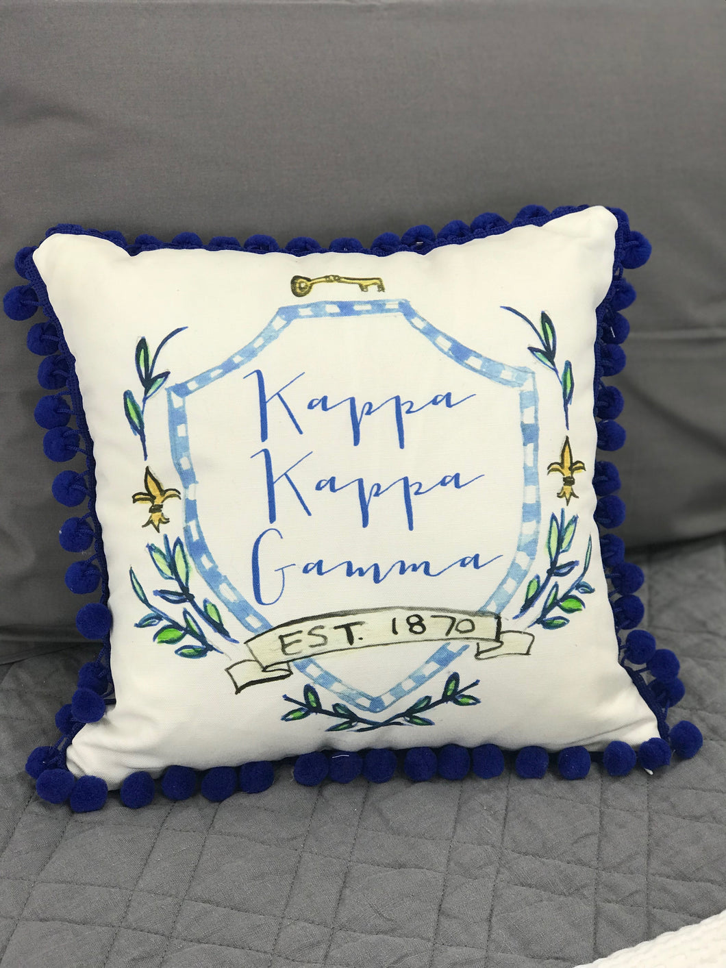Pom Pillow - Kappa Kappa Gamma