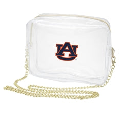 Clear Crossbody Bag - Auburn