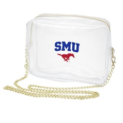 Clear Crossbody Bag - SMU