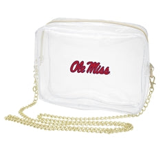 Clear Crossbody Bag - Ole Miss