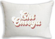 Retro Pillow - Chi Omega