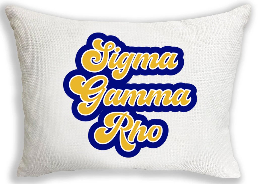 Retro Pillow - Sigma Gamma Rho