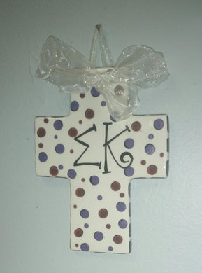 Large Sorority Cross - Sigma Kappa