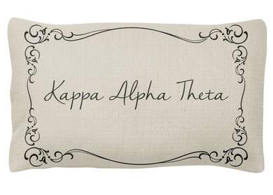 Lumbar Pillow - Sigma Kappa