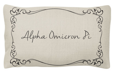 Lumbar Pillow - Gamma Phi Beta