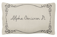 Lumbar Pillow - Gamma Phi Beta