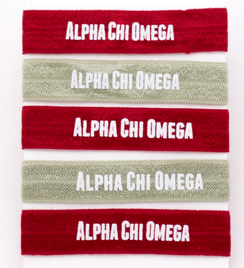 Hair Ties - Alpha Chi Omega