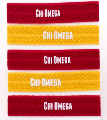 Hair Ties - Chi Omega