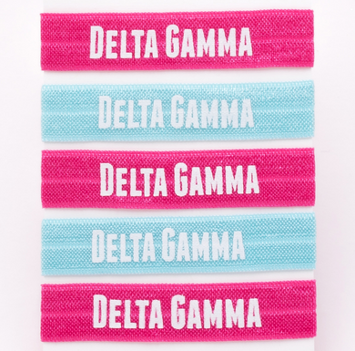 Hair Ties - Delta Gamma