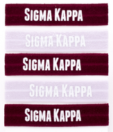 Hair Ties - Sigma Kappa