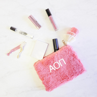 Faux Fur Bags - Alpha Omicron Pi