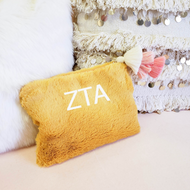 Faux Fur Bags - Zeta Tau Alpha