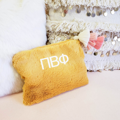 Faux Fur Bags - Pi Beta Phi