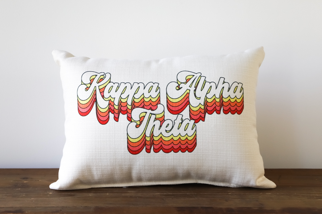 Groovy Sorority Pillow