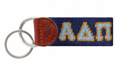 Needlepoint Key Fob - Alpha Delta Pi