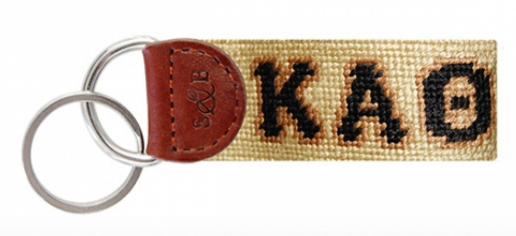 Needlepoint Key Fob - Kappa Alpha Theta