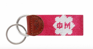 Needlepoint Key Fob - Phi Mu