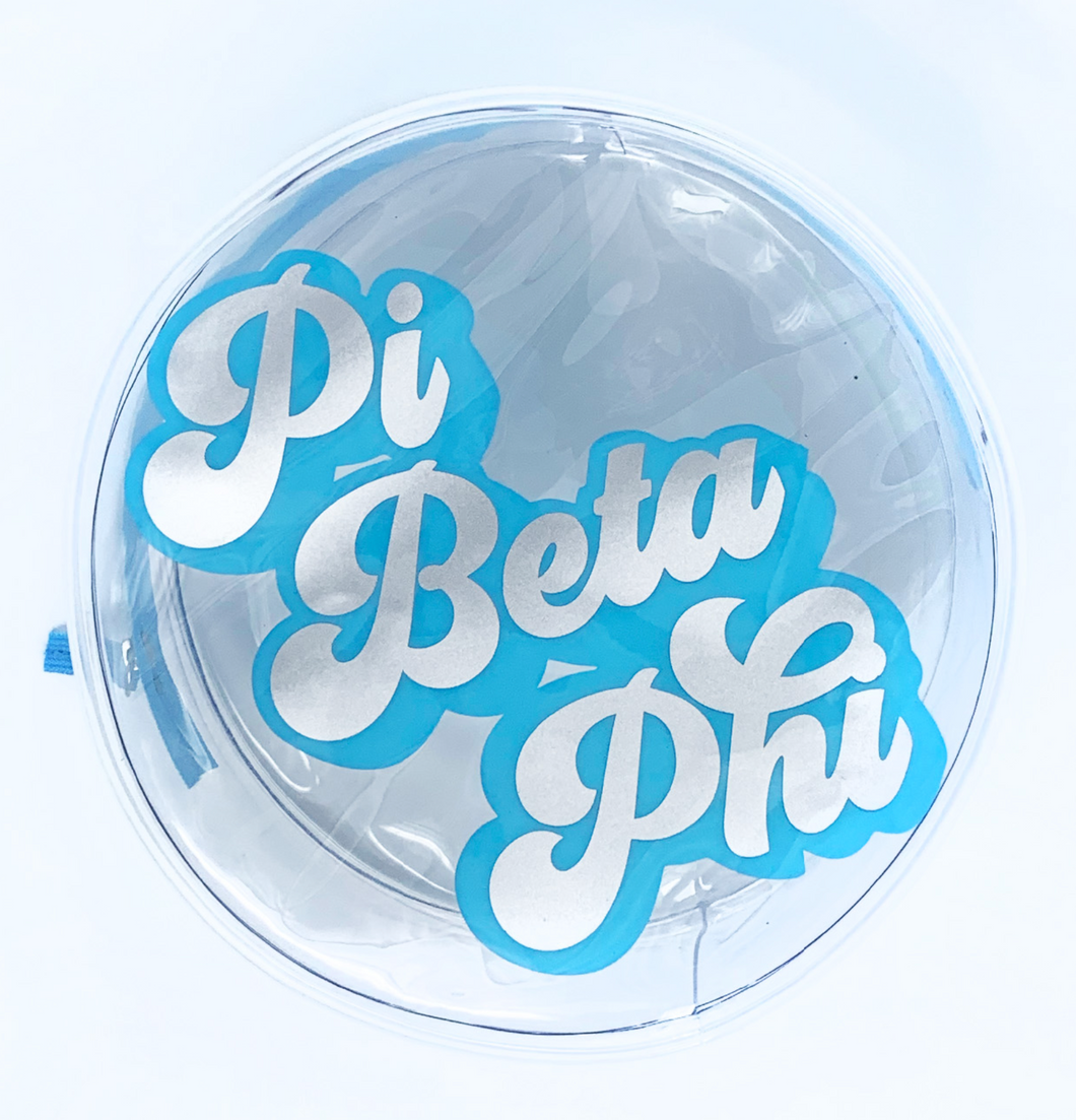 Retro Cosmetic Bag - Pi Beta Phi