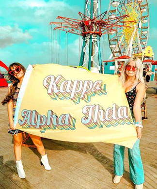 Retro Sorority Flag