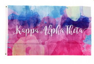 Sorority Watercolor Flag