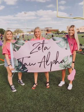Sorority Palm Flag