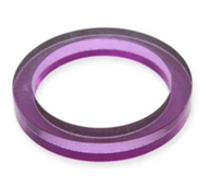 Round Lucite Bangle