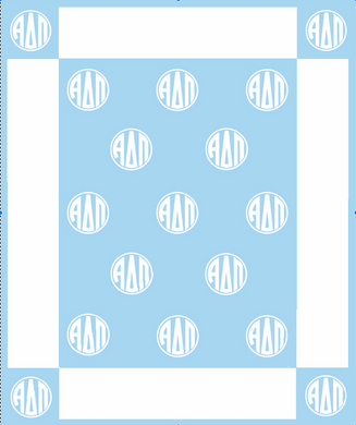 Woven Blanket- Alpha Delta Pi