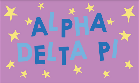 Oh My Stars Flag- Alpha Delta Pi