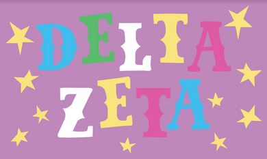 Oh My Stars Flag- Delta Zeta