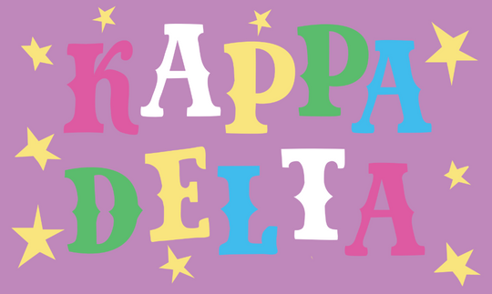 Oh My Stars Flag- Kappa Delta