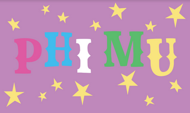 Oh My Stars Flag- Phi Mu