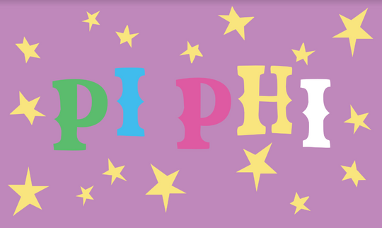 Oh My Stars Flag- Pi Beta Phi