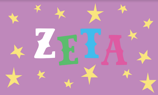 Oh My Stars Flag- Zeta Tau Alpha