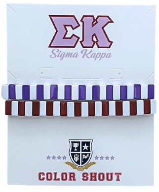 Enamel Tile Bracelets- Sigma Kappa