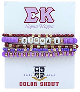 Bracelet Mega Stack- Sigma Kappa