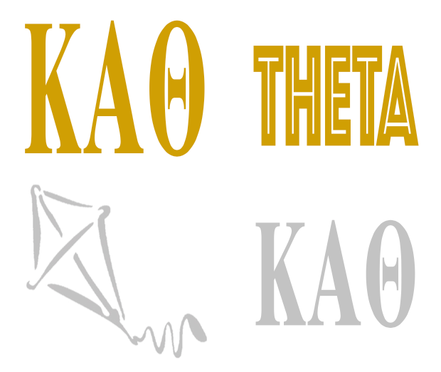 Metallic Sticker Pack - Kappa Alpha Theta
