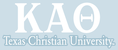 TCU Car Decal - Kappa Alpha Theta