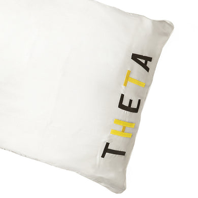 Embroidered Satin Pillowcase- Kappa Alpha Theta