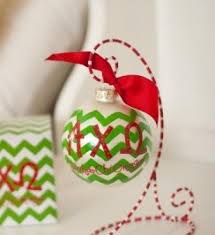 Chevron Sorority Ornament - Alpha Chi Omega