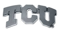 Chrome Auto Emblem - TCU