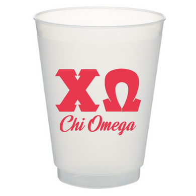 Frost Flex Cups- Chi Omega