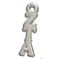 Small Vertical Letter Drop - Zeta Tau Alpha